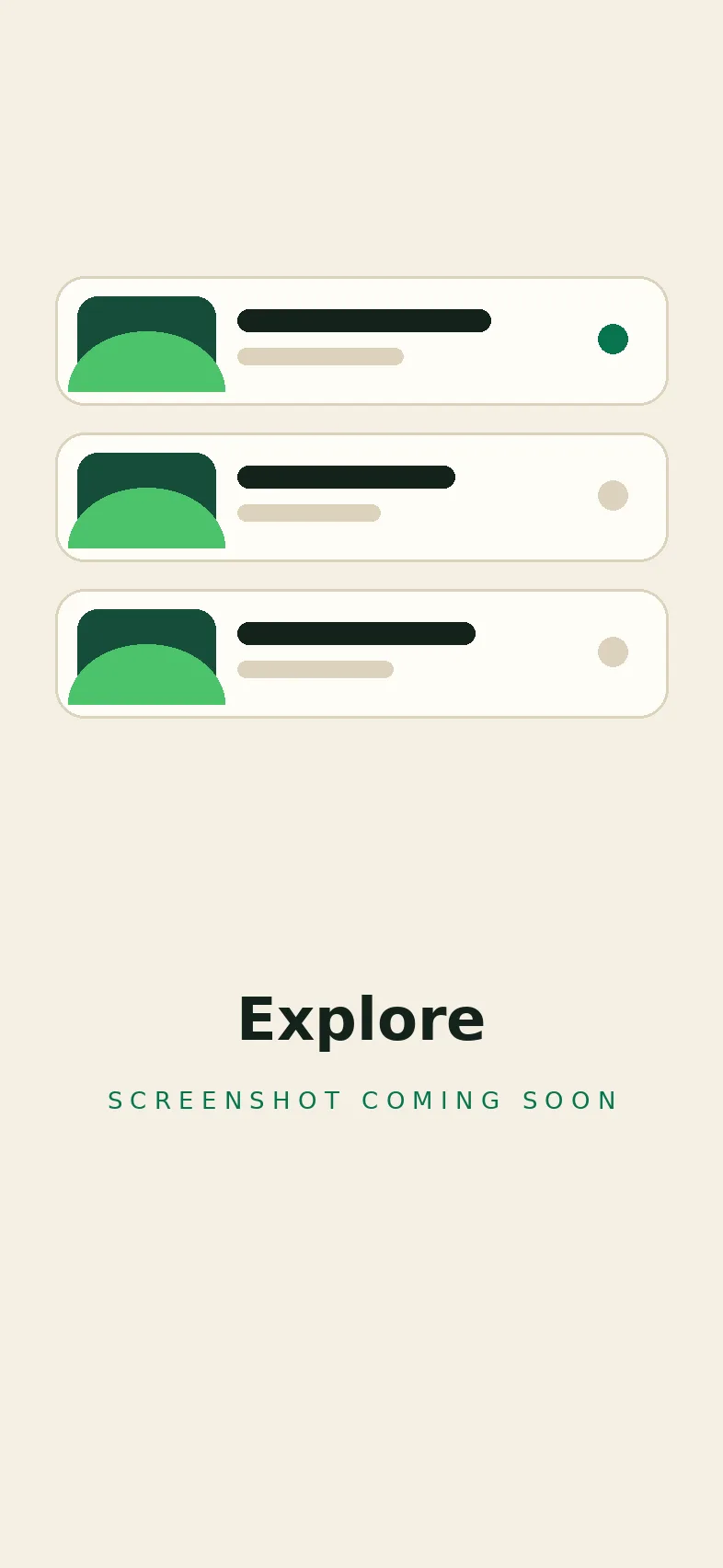 Explore: a list of nearby grounds sorted by distance, with a map toggle